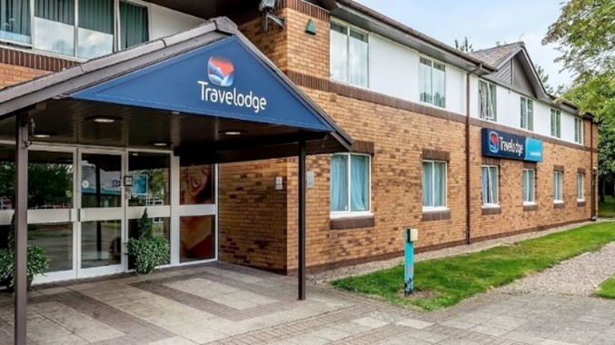 A photo of Travelodge from the outside