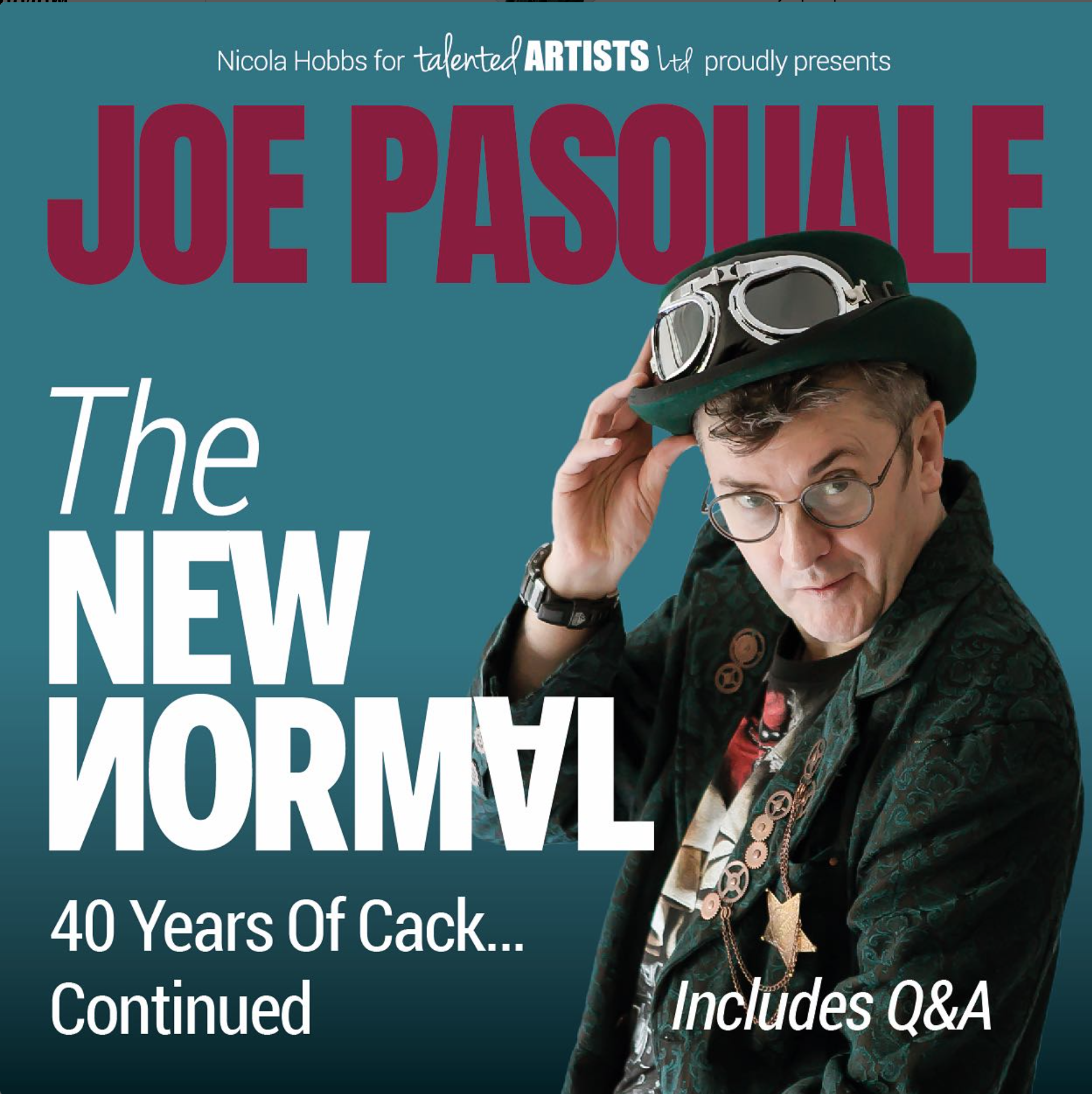 Joe Pasquale poster