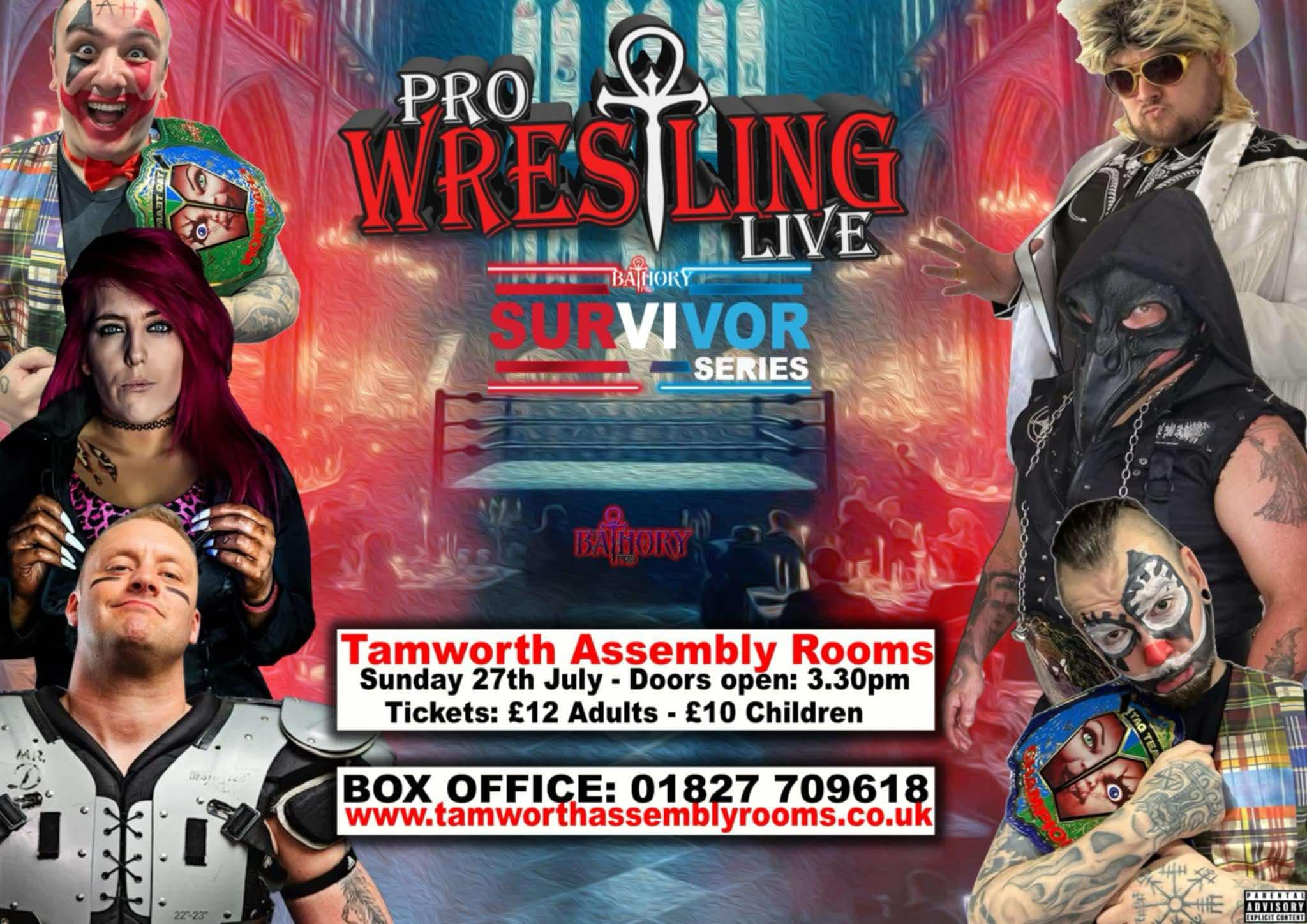 Pro wrestling advert 