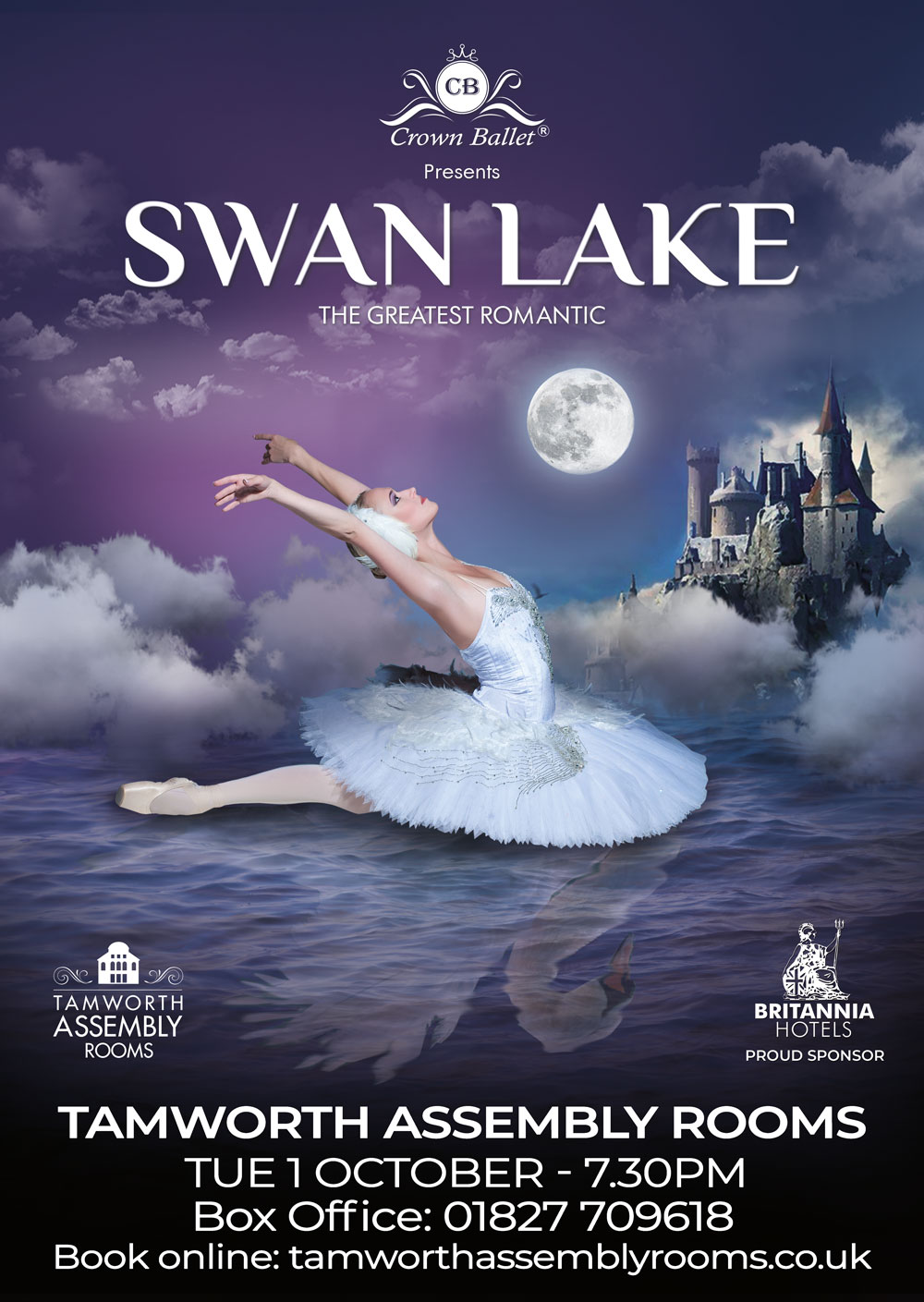 Swan Lake presented by Crown Ballet poster