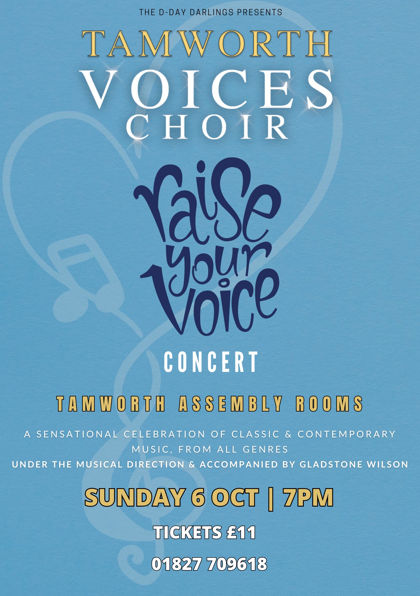 Tamworth Voices Choir Concert Poster