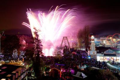 Fireworks in Tamworth