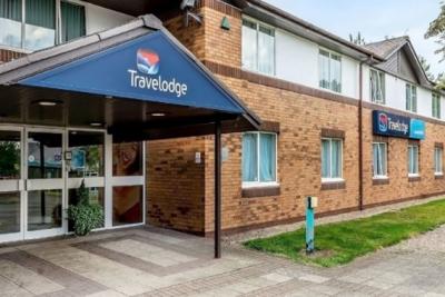 A photo of Travelodge from the outside