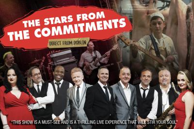 The Stars From THE COMMITMENTS smiling into the camera