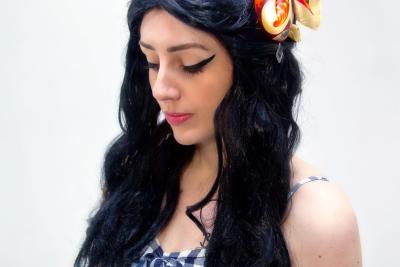 Photo of Amy Winehouse impersonator