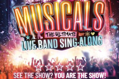 MUSICALS - the Ultimate Live Band Sing-A-Long poster