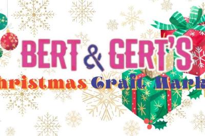 Bert and Gerts Christmas Market poster