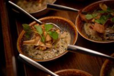 Photograph of a bowl of food